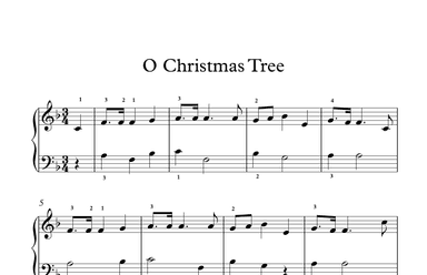 O Christmas Tree; O Tannenbaum (arr. PianoWithMichael.com)