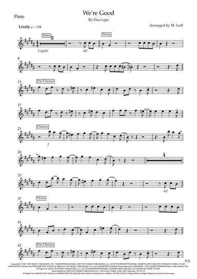 We're Good (arr. Matt Luff)