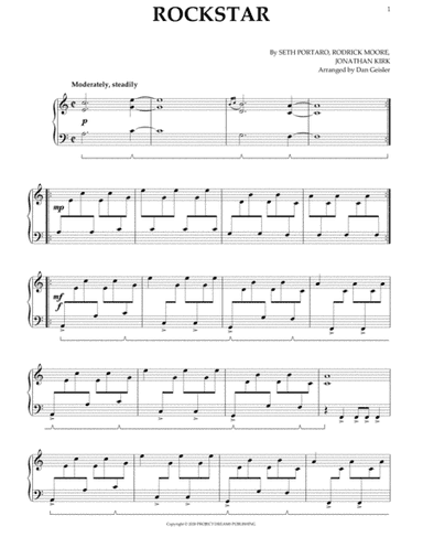 Rockstar (arr. Dan Geisler)