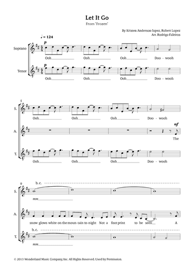 Let It Go (arr. Rodrigo Faleiros)