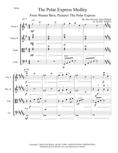 The Polar Express (arr. D.C. Scores)