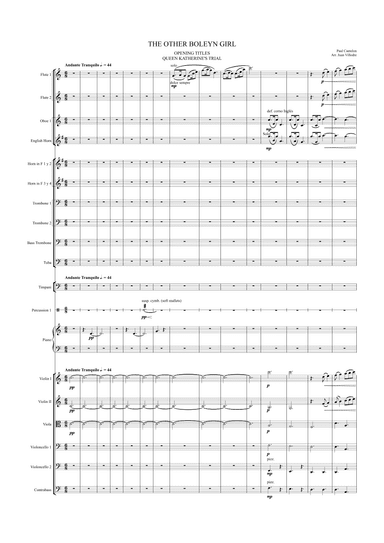 The Other Boleyn Girl (arr. Juan Villodre)