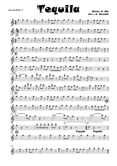 Tequila (arr. Jernej Hostnik)