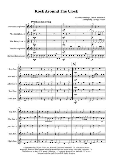 Rock Around The Clock (arr. Kayleigh Huelin)