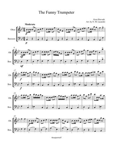The Funny Trumpeter (arr. Nick Lacanski)