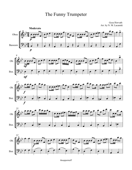 The Funny Trumpeter (arr. Nick Lacanski)
