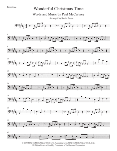 Wonderful Christmastime (arr. Kevin Busse)
