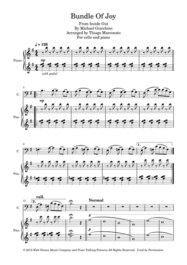 Bundle Of Joy (arr. Thiago Marconato)