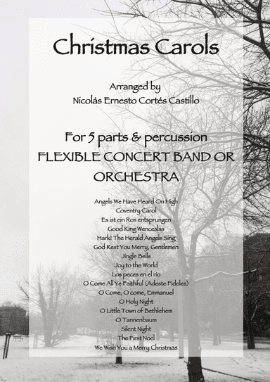 17 Christmas Carols  for Flexible Instrumentation (arr. Nicolás Ernesto Cortés Castillo)