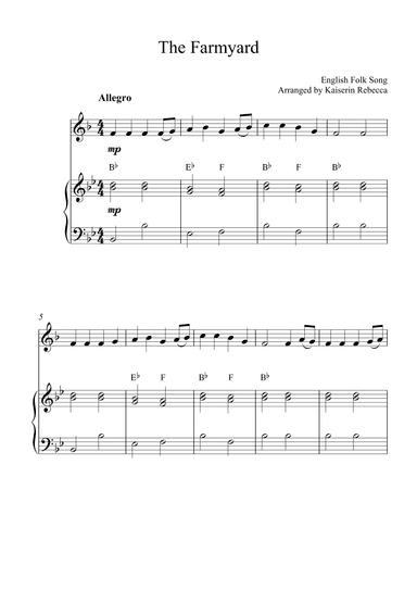 The Farmyard (arr. Kaiserin Rebecca)