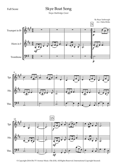 Skye Boat Song (arr. Fabio Britto)