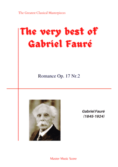 Faure-Romance Op. 17 Nr.2 (arr. MPS)