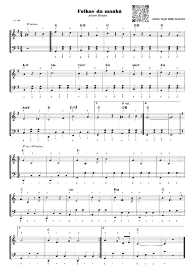 Folhas da manhã - (10 pequenas valsas) (arr. Sérgio Matias da Cunha)