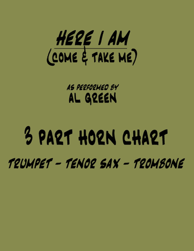 Here I Am, Come And Take Me (arr. John Bachman)