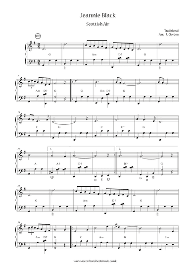 Jeannie Black (arr. Julia Gordon)