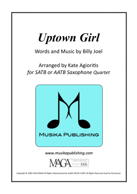 Uptown Girl (arr. Kate Agioritis)