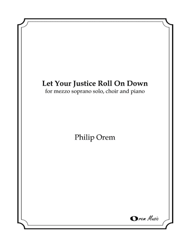 Let Your Justice Roll On Down
