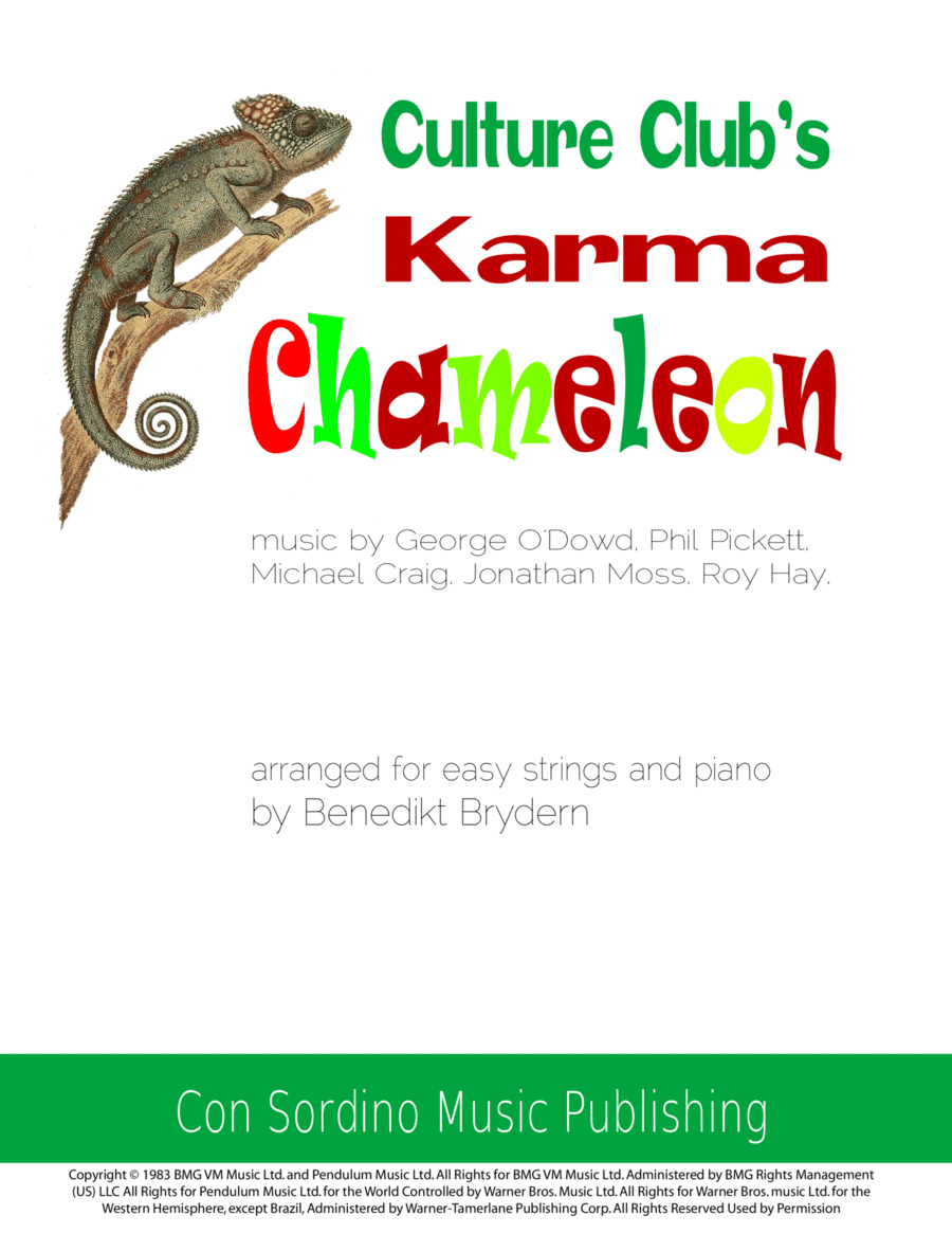 Karma Chameleon (arr. Benedikt Brydern)