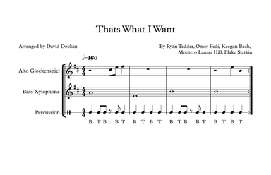 Thats What I Want (arr. David Dockan)
