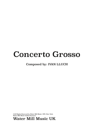 Concerto Grosso