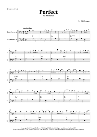 Perfect (arr. Langanho)