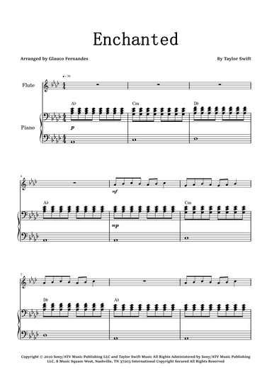 Enchanted (arr. Glauco Fernandes)