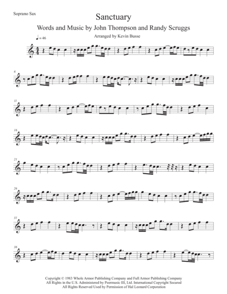 Sanctuary (arr. Kevin Busse)