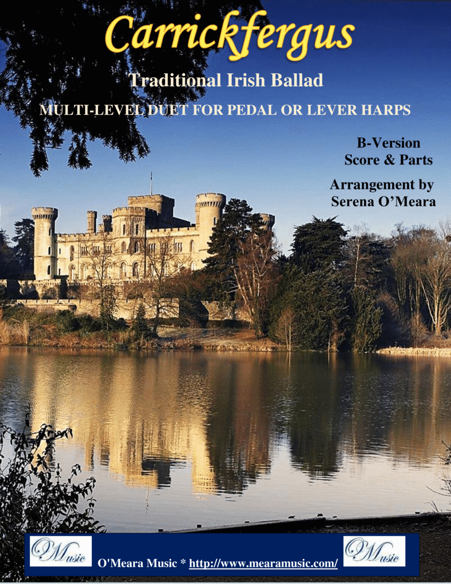 Carrickfergus B-Version, Score & Parts (arr. Serena O'Meara)