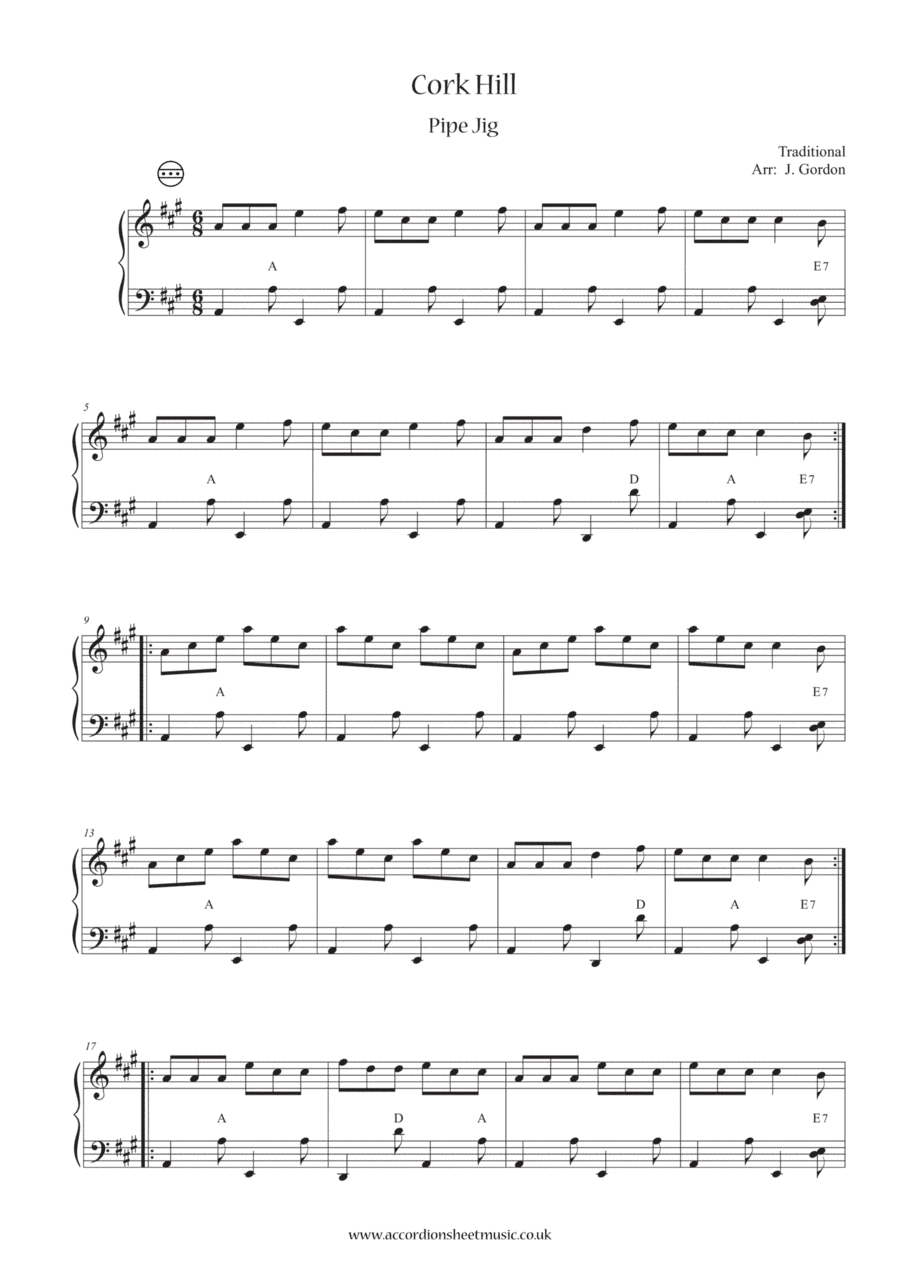 Cork Hill (arr. Julia Gordon)