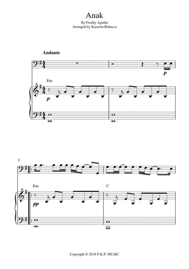 Anak (arr. Kaiserin Rebecca)