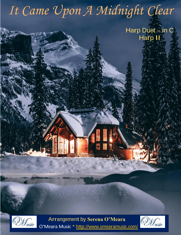 It Came Upon A Midnight Clear, Harp II - Key of C (arr. Serena O'Meara)
