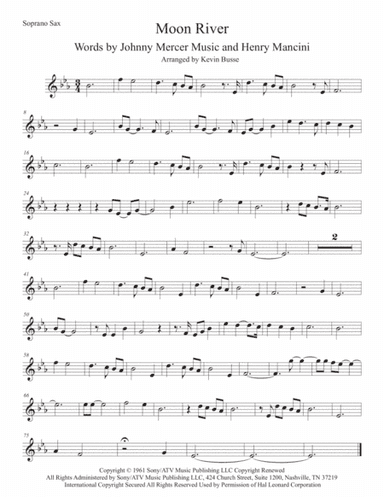 Moon River (arr. Kevin Busse)