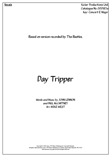 Day Tripper (arr. Michael Storeton-West)