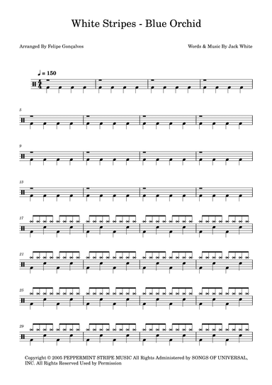Blue Orchid (arr. Felipe Gonçalves)
