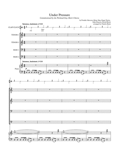 Under Pressure (arr. Charles Beale)