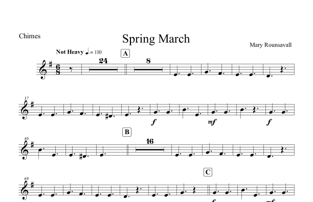 Spring March: CHIMES PART