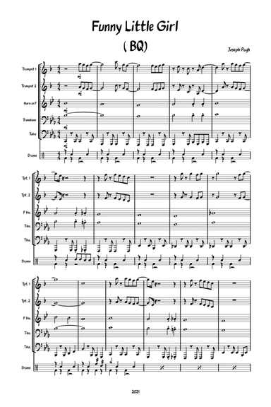 Funny Little Girl (Brass Quintet)
