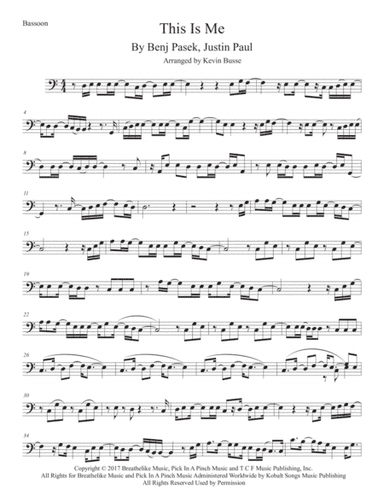 This Is Me (arr. Kevin Busse)
