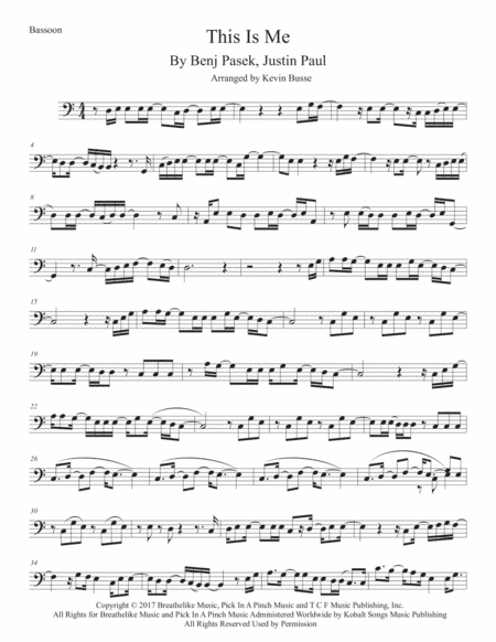 This Is Me (arr. Kevin Busse)