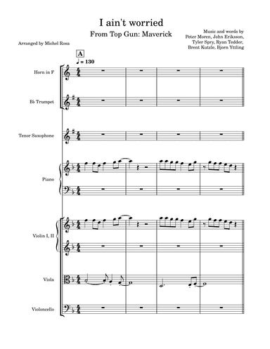 I Ain't Worried (arr. Harmonistas)