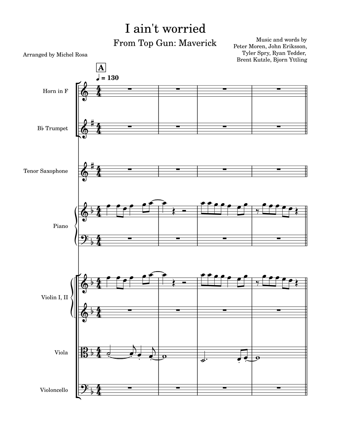 I Ain't Worried (arr. Harmonistas)