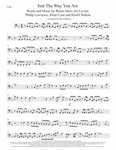 Just The Way You Are (arr. Kevin Busse)