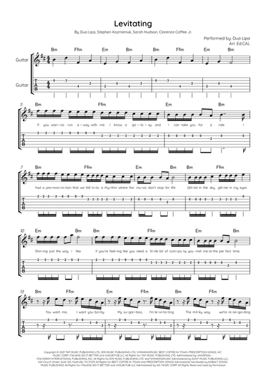Levitating (arr. Ed.CAL)