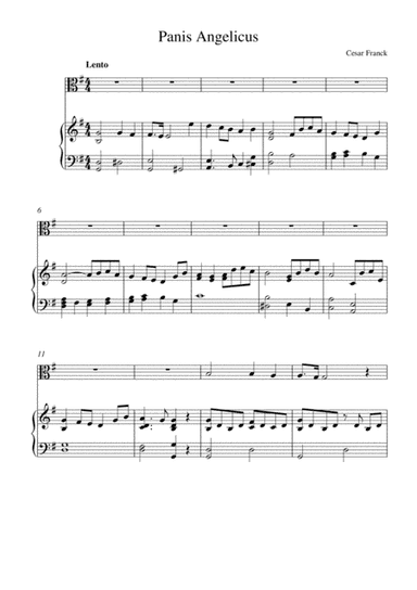 Panis Angelicus (arr. Kaiserin Rebecca)