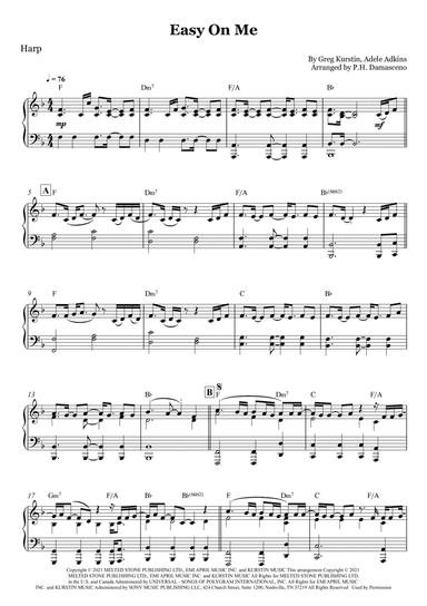 Easy On Me (arr. P.H. Damasceno)
