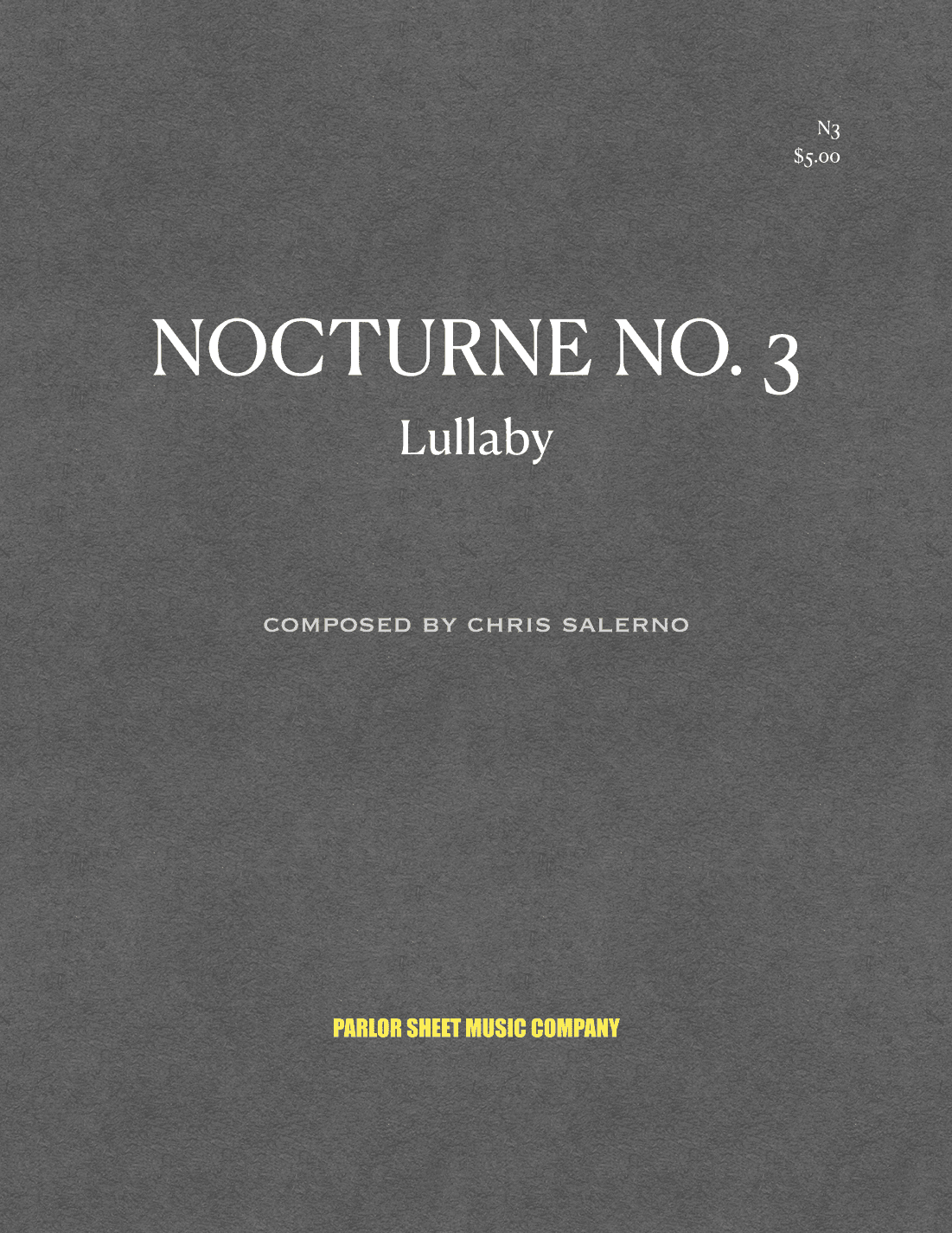 Nocturne No. 3 (Lullaby)