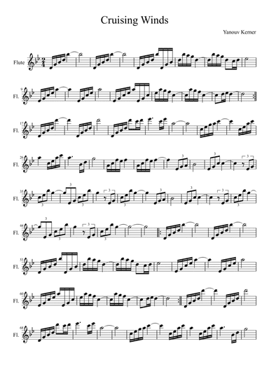Cruising Wind (Partita for Flute)