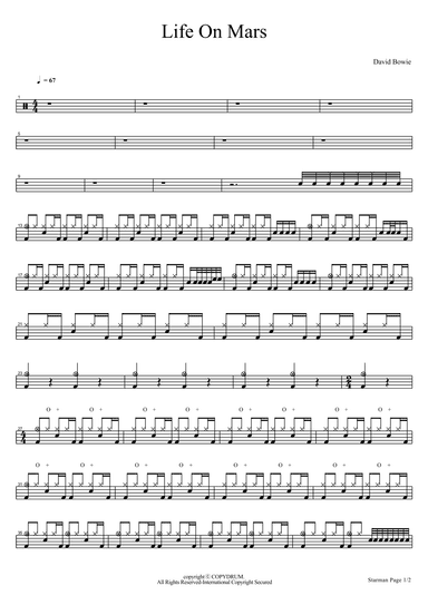 Life On Mars (arr. COPYDRUM)