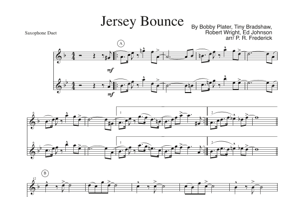 Jersey Bounce (arr. P. R. Frederick)