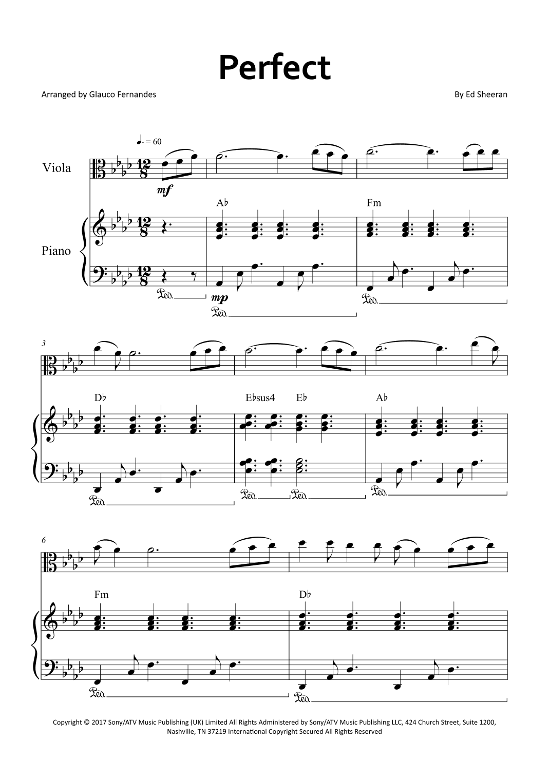 Perfect (arr. Glauco Fernandes)